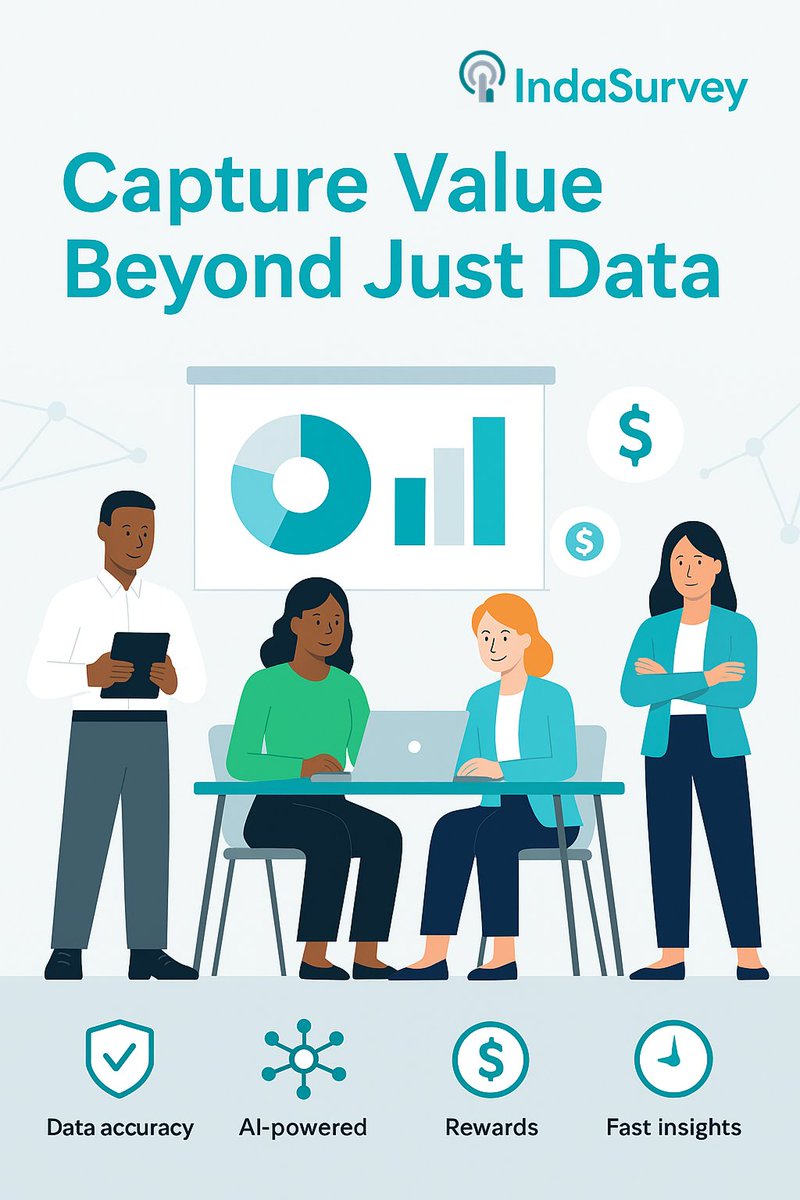 IndaSurvey's tweet photo. IndaSurvey is revolutionizing how organizations collect insights—both online and in the field.
https://t.co/D8MLPpUa2o
Build surveys from scratch, with AI-assisted tools or import existing forms
Access a verified pool of contributors for reliable and fast data
#Data #survey  #AI https://t.co/c14lLyYObQ