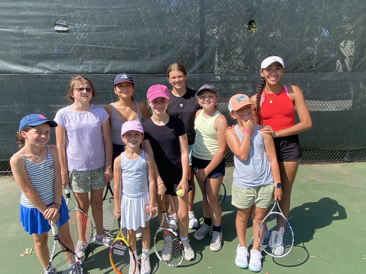 NavyWTennis's tweet image. Another session and year of camps in the books! Thank you to everyone who attended the Navy Blue and Gold Tennis Camps 💙💛 Go Navy!