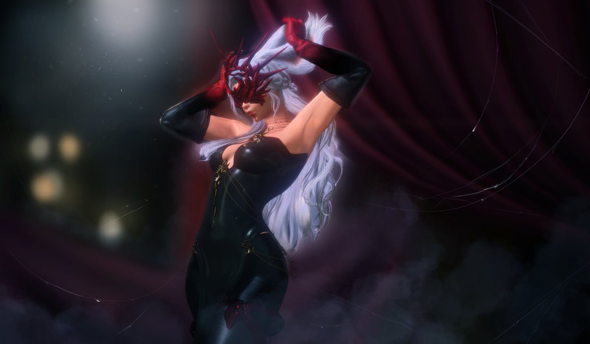 anriel_gpose's tweet photo. Widows Masquerade

Wanted to recreate one of the coolest splash arts from Elise (League of Legends).
The pose, the gloomy theatre, the luring lights in the back, all of It was so very inspiring! https://t.co/iFj9JdD1HX