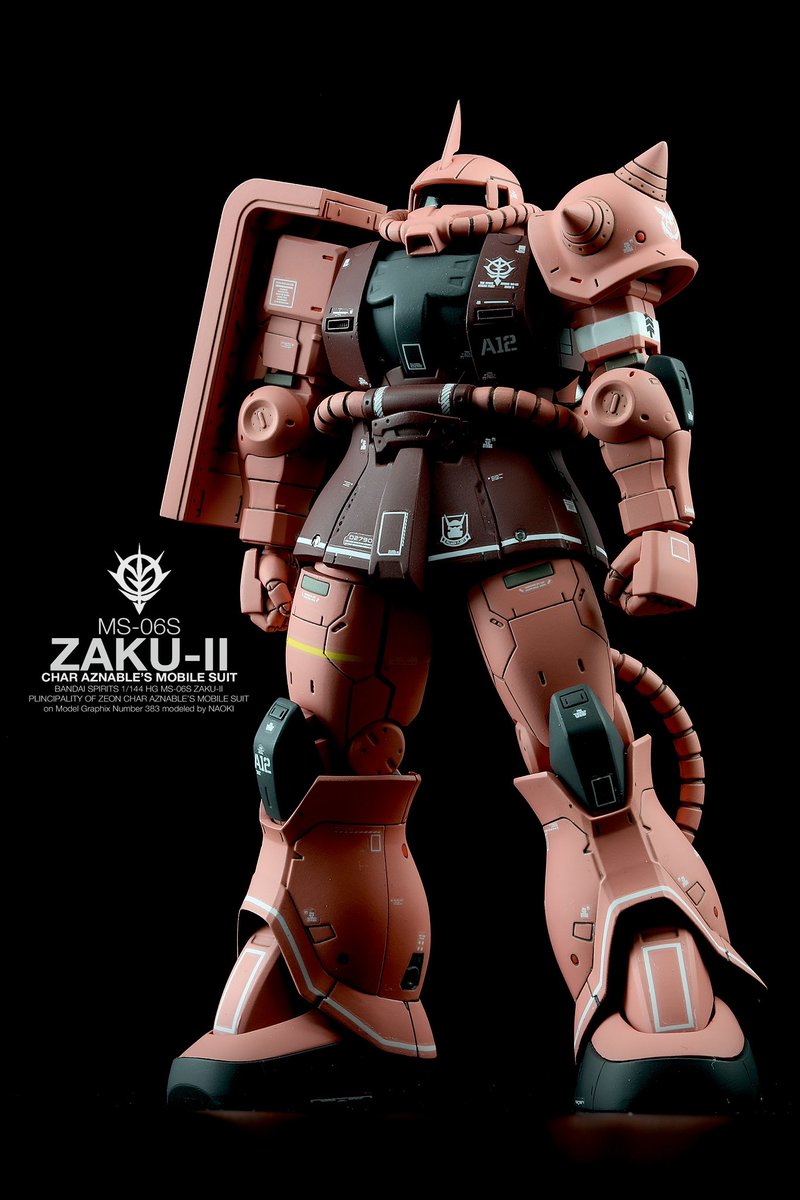 n_a_o_k_i_'s tweet image. #TLにザクが足りない
1、2枚目:MG ver.2,0
3枚目:HG オリジン版
4枚目:RG