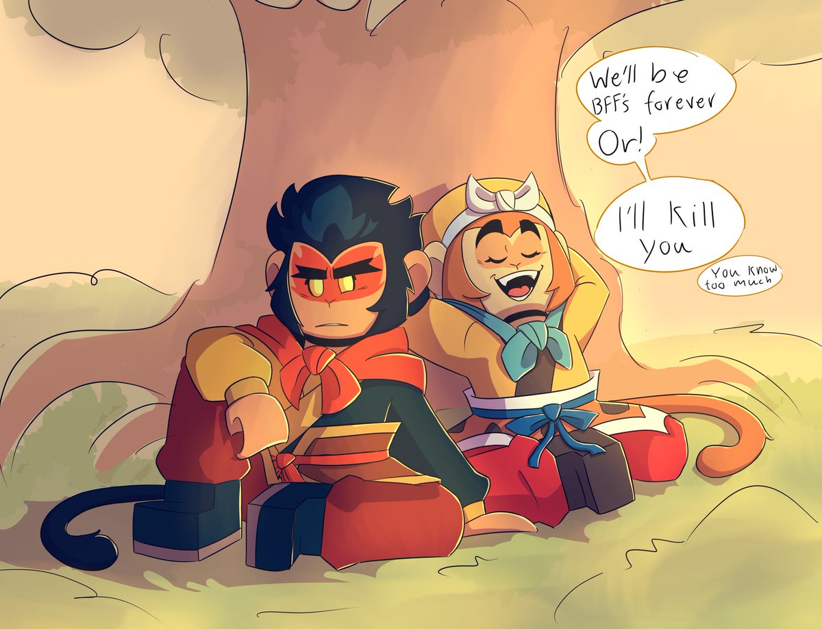 _RadioBug's tweet image. The amount of dirt Mac got on Wukong is prob a lot
#LEGOMonkieKid #LMKfanart #lmk #LMKsunwukong #LMKMacaque