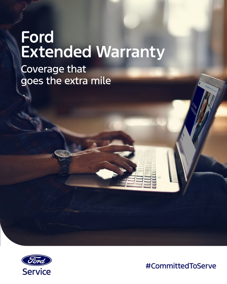With Ford Extended Warranty, you get complete peace of mind with a plan that offers almost similar coverages like Factory Warranty. Stay protected from unexpected mechanical and electrical repair costs. Drive secure. Drive smart With Ford Extended Warranty, you get complete peace of mind with a plan that offers almost similar coverages like Factory Wa...