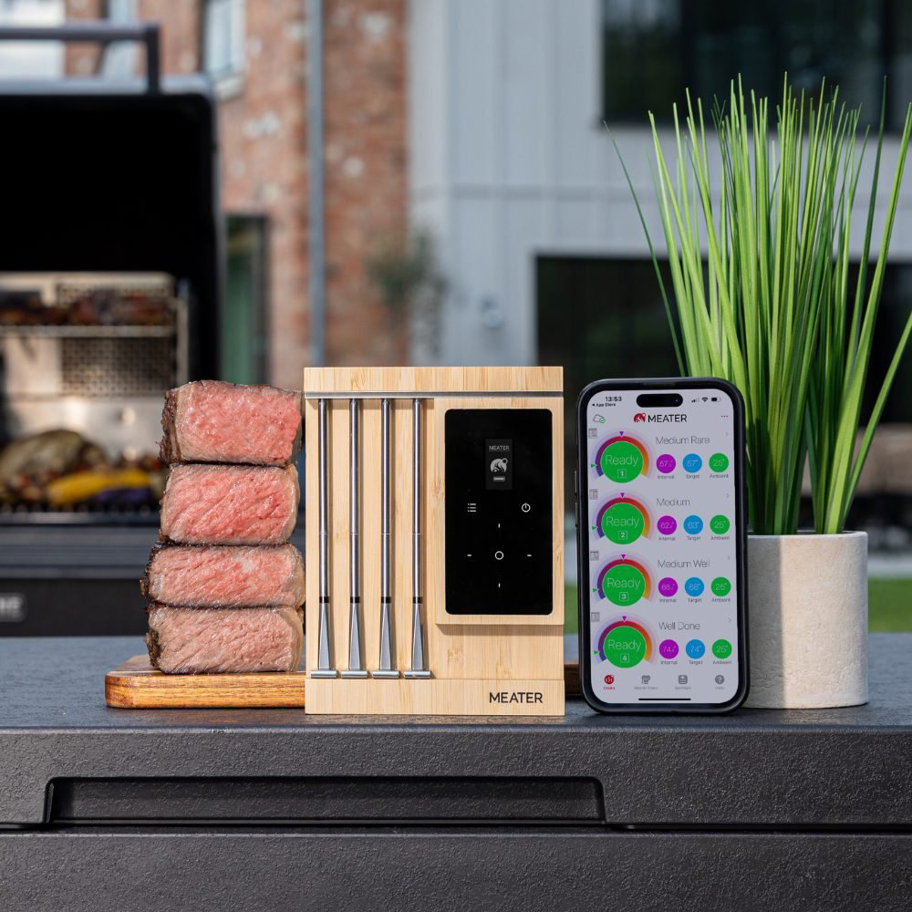 MEATER is the only meat thermometer that will guarantee perfectly cooked meats every time you cook.

Shop now:
bit.ly/3IPJejg 

#socalbbqshop #meatermade #meater #bbq #food #fire #style #outdoors