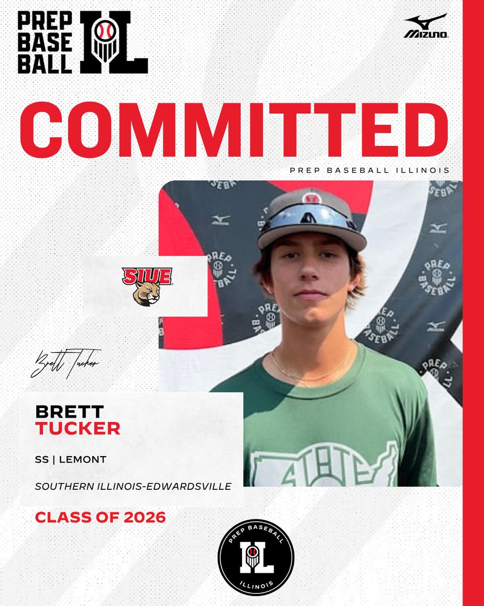 Prep Baseball Illinois (@prepbaseballil) on Twitter photo Brett Tucker (Lemont, 2026) commits to Southern Illinois-Edwardsville.
Tucker, ranked No. 38, is the second prospect from the Illinois State Games to commit to SIUE.
(<a href="/SIUEBaseball/">SIUE Baseball</a> | <a href="/Lemont_Baseball/">Lemont Baseball</a>)
#ILStateGamesCommit
π€: loom.ly/xEGsIlQ Brett Tucker (Lemont, 2026) commits to Southern Illinois-Edwardsville.
Tucker, ranked No. 38, is the second prospect from the Illinois State Games to commit to SIUE.
(<a href="/SIUEBaseball/">SIUE Baseball</a> | <a href="/Lemont_Baseball/">Lemont Baseball</a>)
#ILStateGamesCommit
π€: loom.ly/xEGsIlQ
