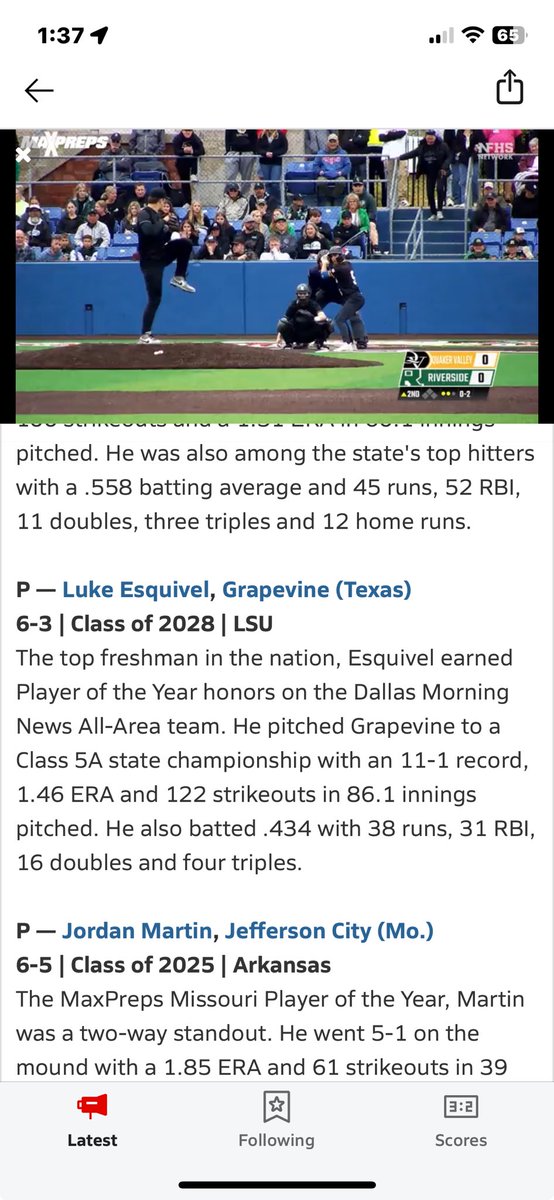 tr3dio (@tr3dio) on Twitter photo MaxPreps 2nd Team All-American Team with a familiar name <a href="/luke_esquivel/">Luke Esquivel</a> <a href="/Gvinebaseball/">Mustang Baseball</a> <a href="/sbacaneselite/">lale esquivel jr</a> <a href="/GCISD_Athletics/">GCISD Athletics Dept.</a> MaxPreps 2nd Team All-American Team with a familiar name <a href="/luke_esquivel/">Luke Esquivel</a> <a href="/Gvinebaseball/">Mustang Baseball</a> <a href="/sbacaneselite/">lale esquivel jr</a> <a href="/GCISD_Athletics/">GCISD Athletics Dept.</a>