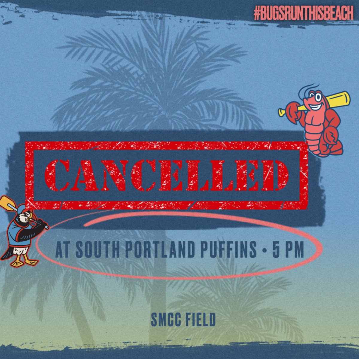 BugsGNCBL's tweet photo. Today's Away Game at SMCC has been cancelled. https://t.co/eyYpvUNPVe
