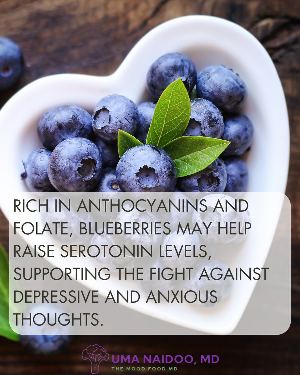 Dr. Uma Naidoo (@drumanaidoo) on Twitter photo 🫐 Did you know blueberries are a brain-loving superfood?
I love tossing fresh blueberries into a crisp green salad in the summer! 💚
What’s your favorite way to enjoy blueberries this season? 🫐 Did you know blueberries are a brain-loving superfood?
I love tossing fresh blueberries into a crisp green salad in the summer! 💚
What’s your favorite way to enjoy blueberries this season?