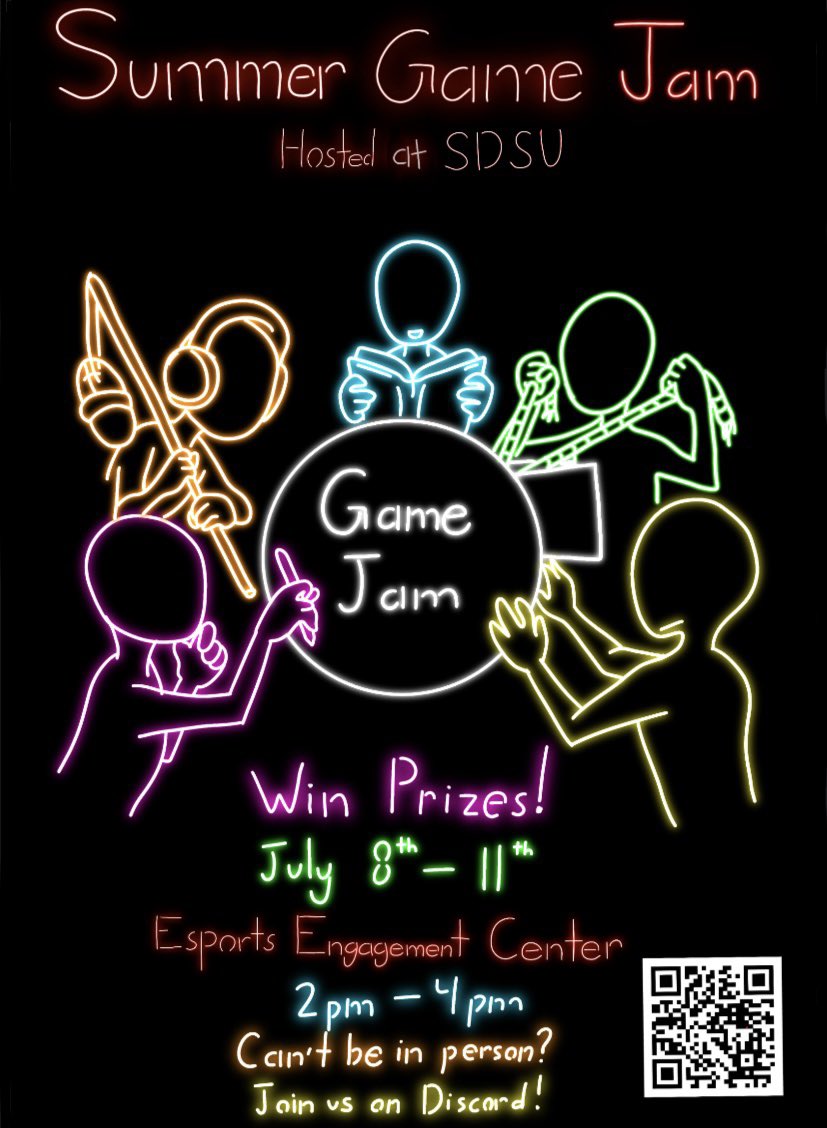 AztecGameLab's tweet photo. We’re excited to announce our next event! Anyone who loves story writing, art, programming, audio and level design can join! https://t.co/Y818FsjP0K