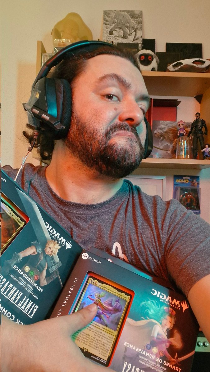 On attaque toute de suite le live Unboxing de carte <a href="/wizards_magic/">Magic: The Gathering</a>  Final Fantasy !

On se retrouve tout de suite sur Twitxh, CafeGd ! 👀