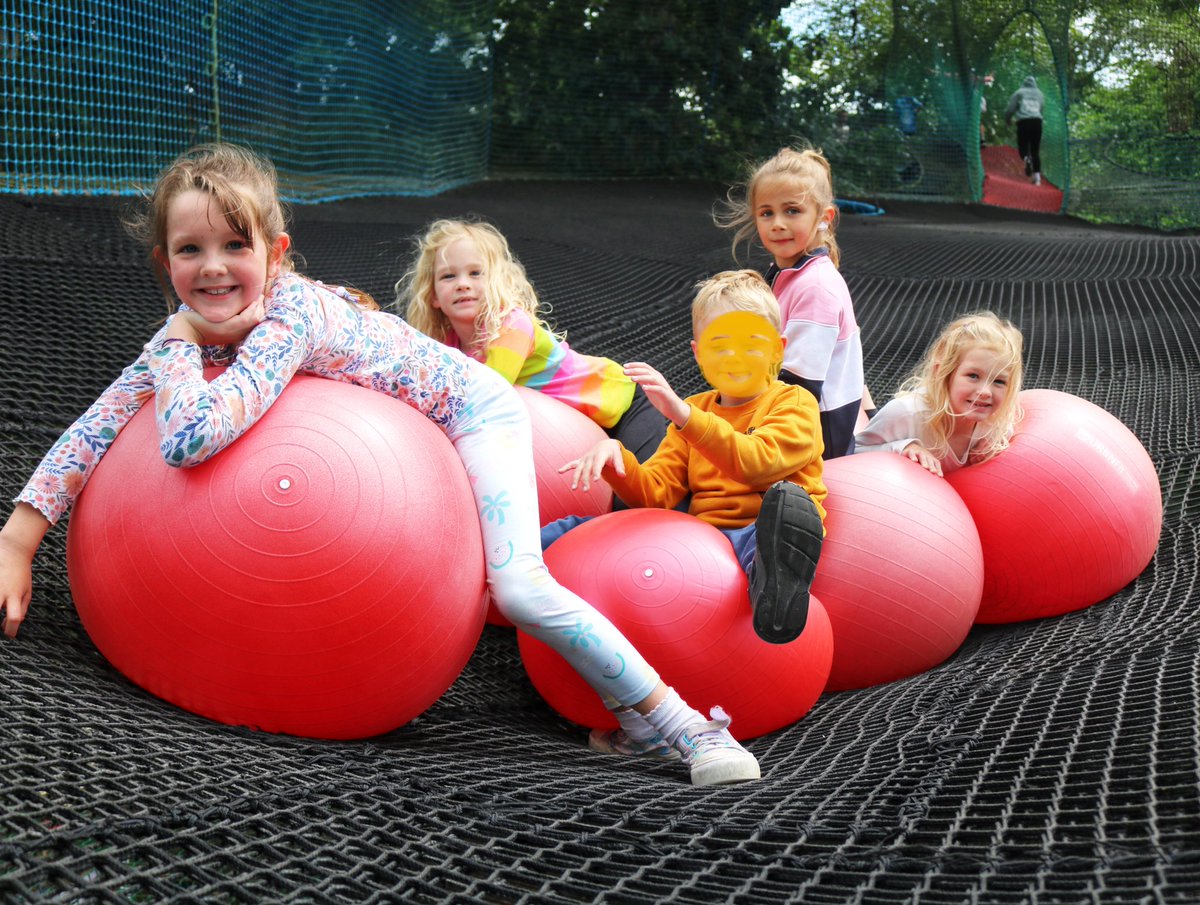 Class 2 had so much fun up in the trees today! Smiles and laughter  all round!!