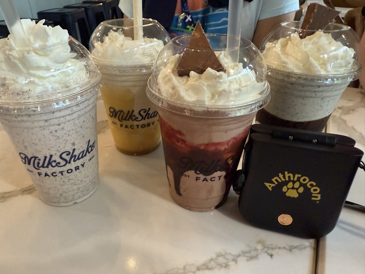 ArdenWolfsky's tweet image. The annual AC milkshake 🍨 at milkshake bar ❤️ 

#anthrocon2025