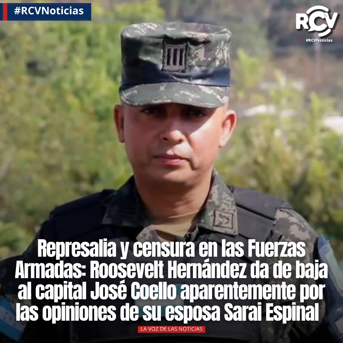 joseavila_hn's tweet photo. Querida compañera de fórmula política @saraiespinal 
Lamento profundamente la separación injusta de las FFAA de su esposo mi amigo Capitán José Coello, quiero que sepa que estoy con usted y su familia en este momento tan difícil. Su fortaleza y compromiso con nuestra causa son inspiradores, y no está sola en esta lucha. La acompaño y seguiremos adelante, defendiendo la justicia y la verdad. Mi apoyo incondicional para usted y su familia. ¡Ánimo, que la verdad siempre encuentra su camino!
Con cariño y solidaridad,

-José Daniel Ávila.