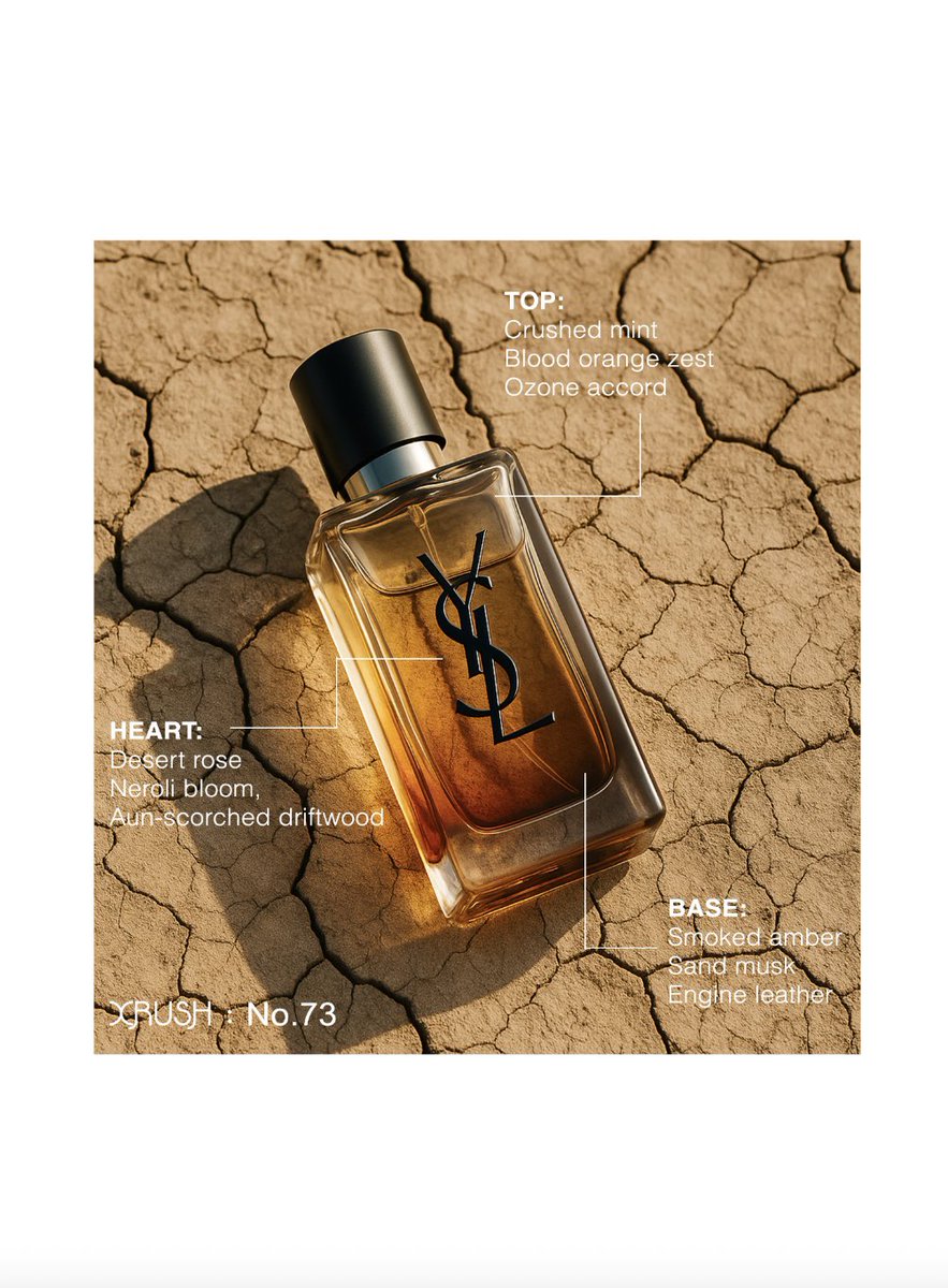 toddy_ATL's tweet photo. Where horsepower meets haute couture. Introducing “XRUSH”— a fragrance born in the desert 🌵, built for legends.

@YSL @Audi https://t.co/y2WlahFOfv