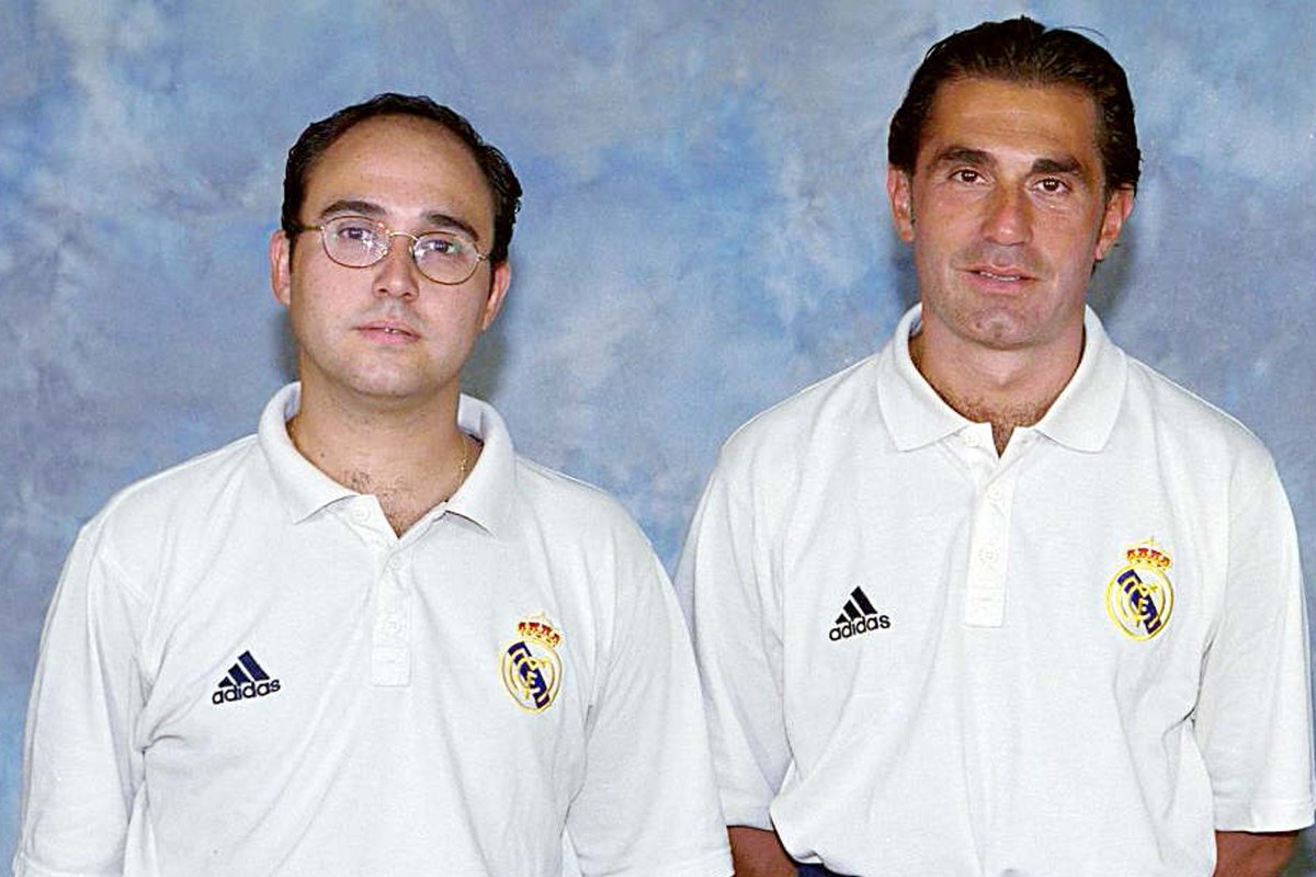 CaracterBask's tweet photo. La última vez que Scariolo estuvo en el Madrid: 

3 años ➡️ 1 Liga. https://t.co/92TttwdgQI