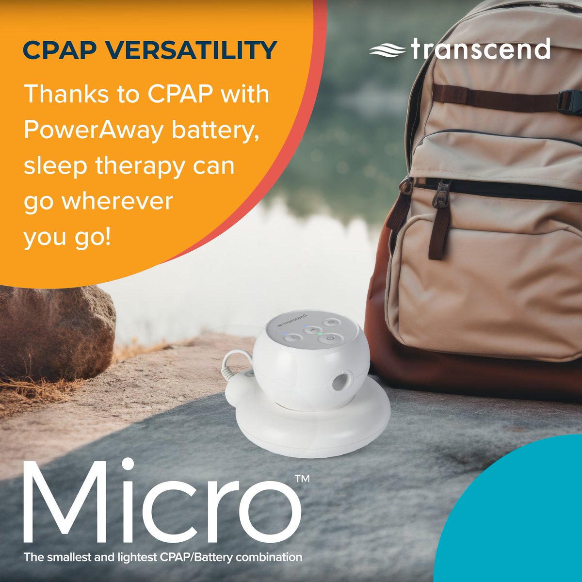 1800CPAPCOM's tweet image. Say goodbye to bulky CPAP machines and hello to convenience with the Transcend Micro! ✈️ Get yours today at 1800cpap.com for hassle-free travel without compromising your sleep. #TranscendMicro #SleepApnea #TravelFriendly #CPAPonthego 🌟 1800cpap.com/Transcend-Micr…