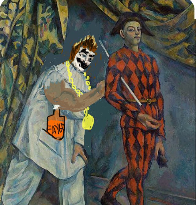 Unsung the rapper (@unsungtherapper) on Twitter photo Current mission is to replace all clowns in classic paintings with Juggalos Current mission is to replace all clowns in classic paintings with Juggalos