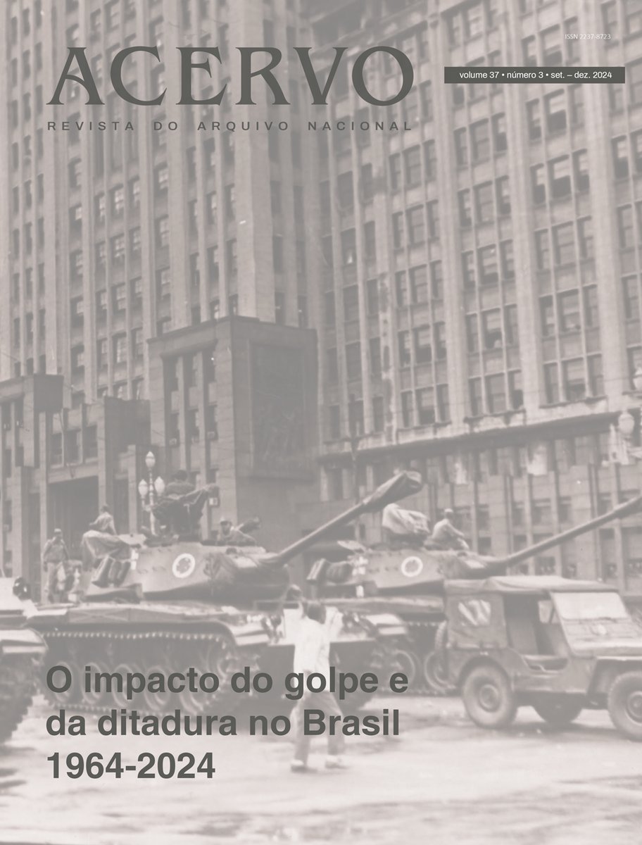 "Celso Furtado nos #arquivos oficiais americanos: anticomunismo, vigilância e o #Nordeste" aborda a presença de Celso Furtado nos documentos norte-americanos desclassificados. As evidências surgem desde 1961 e culminam com o #golpe de 1964: revistaacervo.an.gov.br/index.php/revi…

#CelsoFurtado