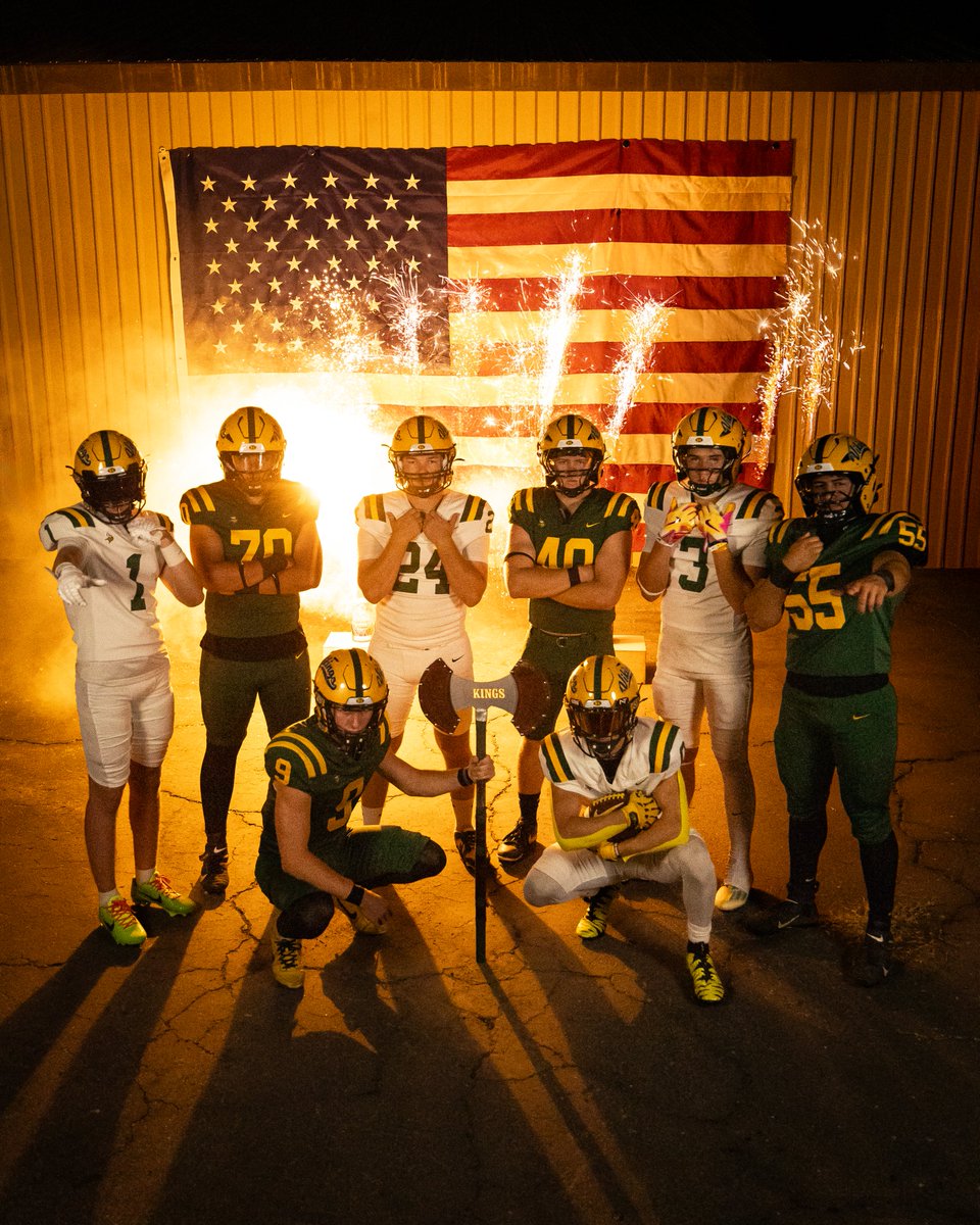 📸Who's ready for some football?! 🏈

Kickoff is 50 days away 😎

<a href="/KingsburgF/">Kingsburg High School Viking Football</a> <a href="/PAGMETER/">PAGMETER</a> 🔥🎇🧨