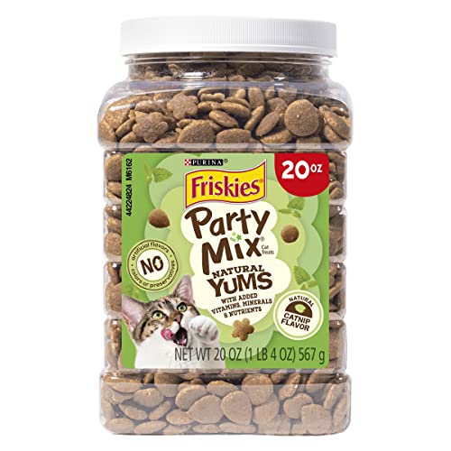 I just received Purina Friskies Made in USA Facilities, Natural Cat Treats, Party Mix Natural Yums Catnip Flavor - 20 oz. Canister - Catnip - 1.25 Pound (Pack of 1) from serenarayn via Throne. Thank you! throne.com/dndjordanlea #Wishlist #Throne