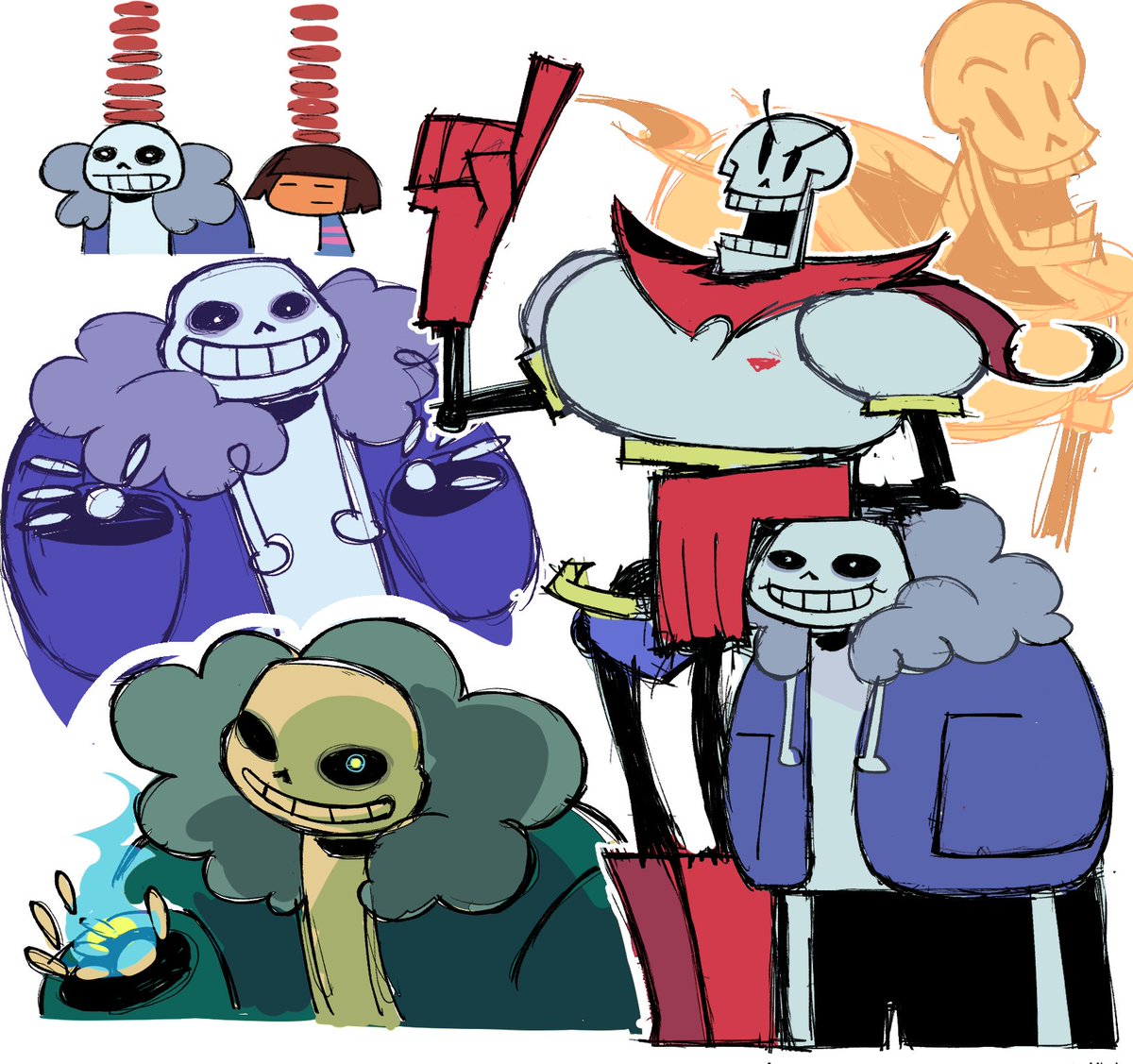 crapslop's tweet image. Watched a friend play undeytale for the first time.. I miss everyone