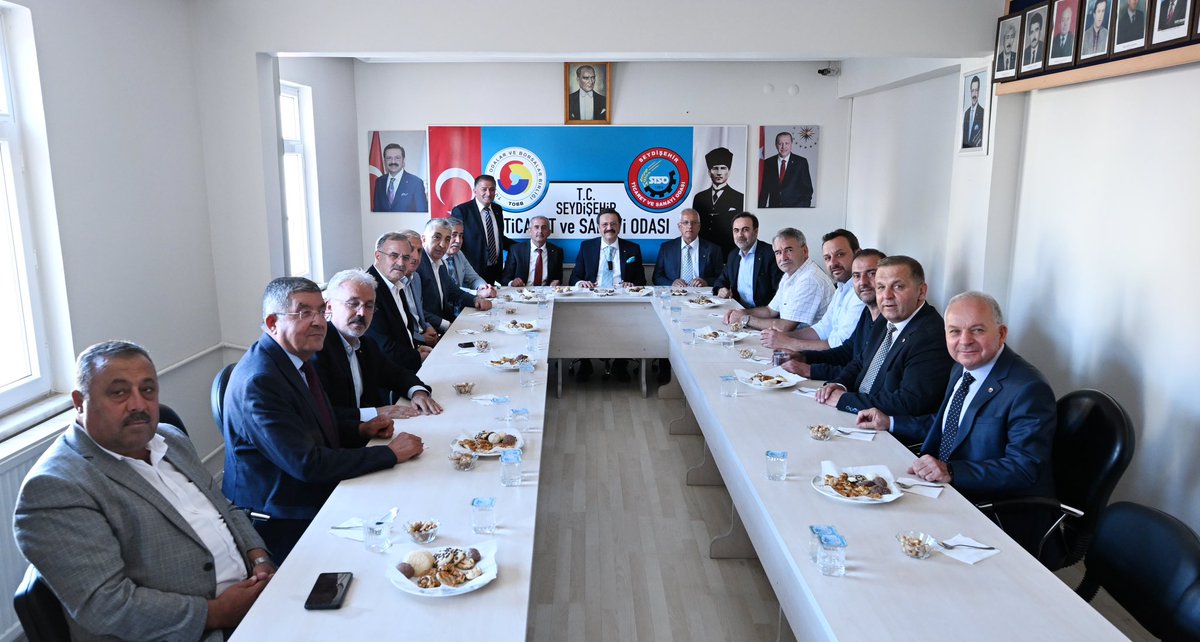Rifat Hisarcıklıoğlu (@rhisarciklioglu) on Twitter photo Seydişehir Ticaret ve Sanayi Odası’nı ziyaret ederek meclis üyelerimizle bir araya geldik. Yaşanan sıkıntı ve taleplerini dile getirdiler.
İlçe ekonomisine değer katan projeler üreten <a href="/SeydisehirTSO/">SEYDİŞEHİR TSO</a> Başkanımız Cemal Küçük’ü, Yönetim Kurulunu, Meclisi ve çalışan kardeşlerimi Seydişehir Ticaret ve Sanayi Odası’nı ziyaret ederek meclis üyelerimizle bir araya geldik. Yaşanan sıkıntı ve taleplerini dile getirdiler.
İlçe ekonomisine değer katan projeler üreten <a href="/SeydisehirTSO/">SEYDİŞEHİR TSO</a> Başkanımız Cemal Küçük’ü, Yönetim Kurulunu, Meclisi ve çalışan kardeşlerimi