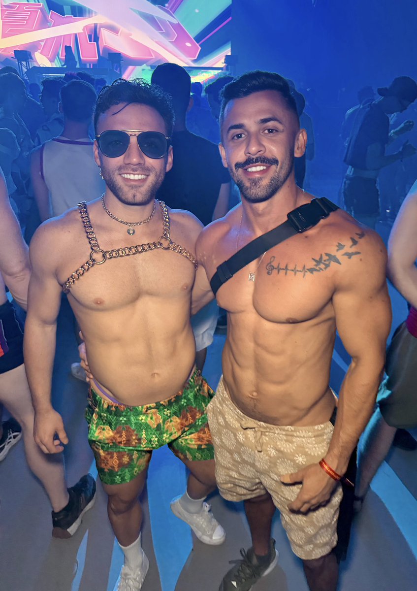 Just two happy gay boys 🥳