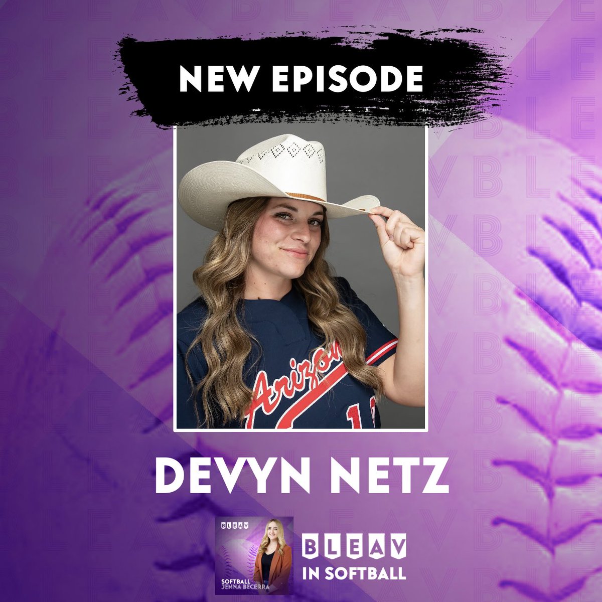 BleavInSoftball's tweet image. 🤠 NEW EPISODE 🤠
Host @JennaBecerra01 chats with @ArizonaSoftball All American and @AUSL_Bandits rookie @DevynNetz about her transformative @NCAASoftball years, life as a pro, a little country music, and more.
🎙️🎥 Get it anywhere, including YouTube!
linktr.ee/bleavinsoftball