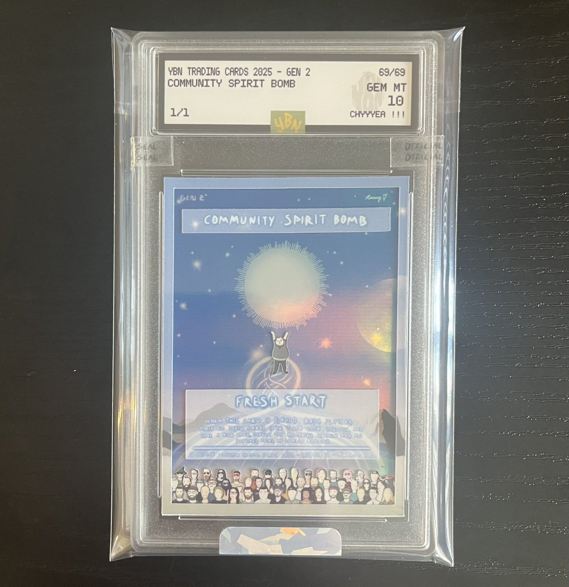 yaboynancy's tweet image. Nancy says “Another GEN 2 Custom for @munsing
COMMUNITY SPIRIT BOMB
Thank you Munsing”