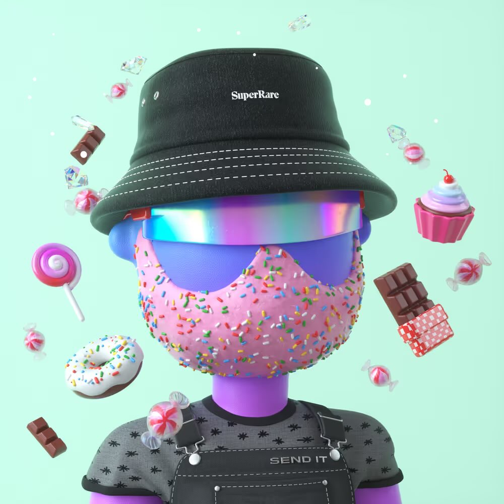 To help myself relive the <a href="/GoodVibesssClub/">Good Vibes Club 🤙</a> x <a href="/SuperRare/">SuperRare</a> event last week, here are my four favorite SR vibies: 

- Double SR grailscale
- SR hoodie
- Beard gang 
- Sweet tooth/Bucket 

Show me your <a href="/SuperRare/">SuperRare</a> swag ✨