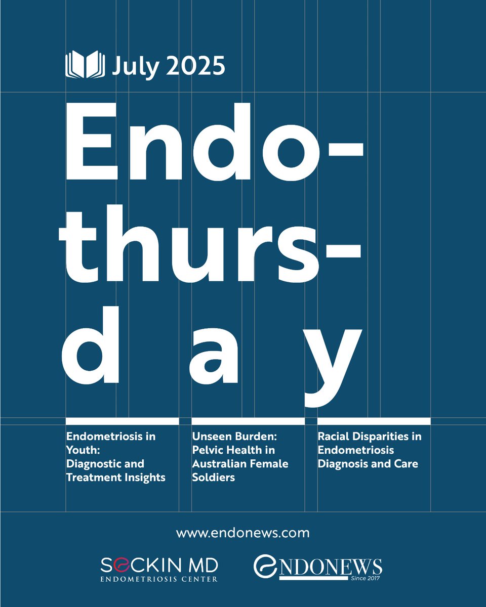 Here are the top 3 featured headlines in EndoThursday this week.

For in-depth insights on these topics, don’t forget to visit endonews.com 💬

#DrSeckin #EndometriosisCare #EndometriosisAwareness #endonews #endothursday