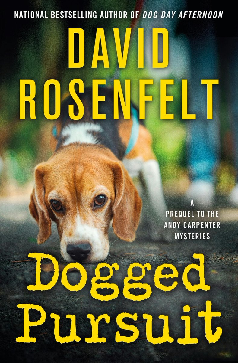 Tad Ottman (@unclet_bag) on Twitter photo David Rosenfelt keeps the hits coming with great Andy Carpenter books. #DoggedPursuit, a prequel, is one of the best ones yet. Great place to start for new readers and a real treat for fans of the series. Check out the review: bit.ly/4nyuuYP
<a href="/MinotaurBooks/">Minotaur Books</a> #mystery David Rosenfelt keeps the hits coming with great Andy Carpenter books. #DoggedPursuit, a prequel, is one of the best ones yet. Great place to start for new readers and a real treat for fans of the series. Check out the review: bit.ly/4nyuuYP
<a href="/MinotaurBooks/">Minotaur Books</a> #mystery