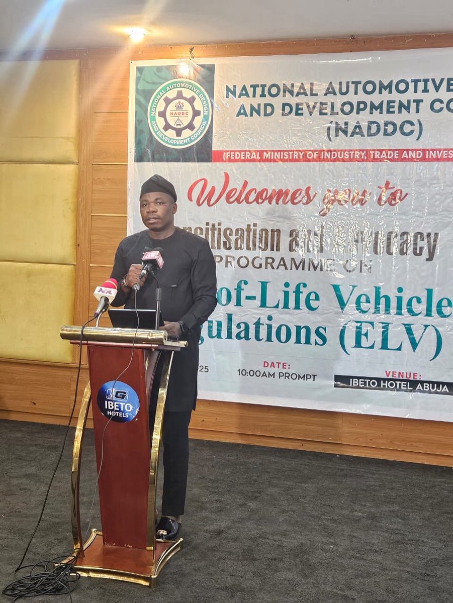 oluosanip's tweet photo. Earlier on  today’s engagement underscored the importance of collective action in building a cleaner, more sustainable automotive sector.
#NADDC #ELVRegulation https://t.co/cGfmscOsnV