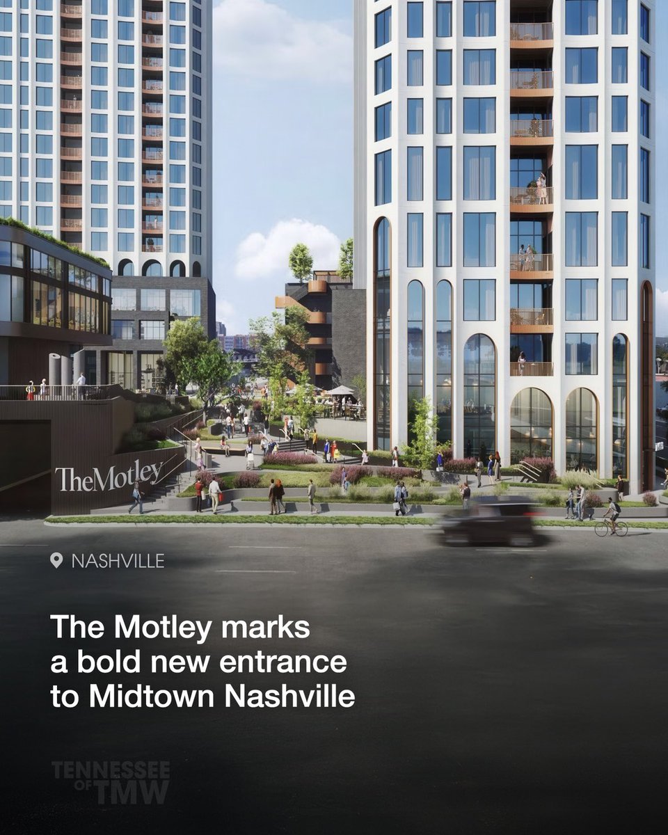 The Motley is rewriting the story of a once-industrial corner of Nashville, where a former dairy plant is now giving way to one of the city’s most transformative mixed-use projects connecting Midtown and Downtown.