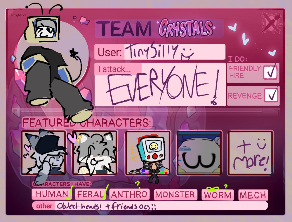 TinyySillyy's tweet image. GUYYYSSS IM ON AF WHERE IS EVERHONE
