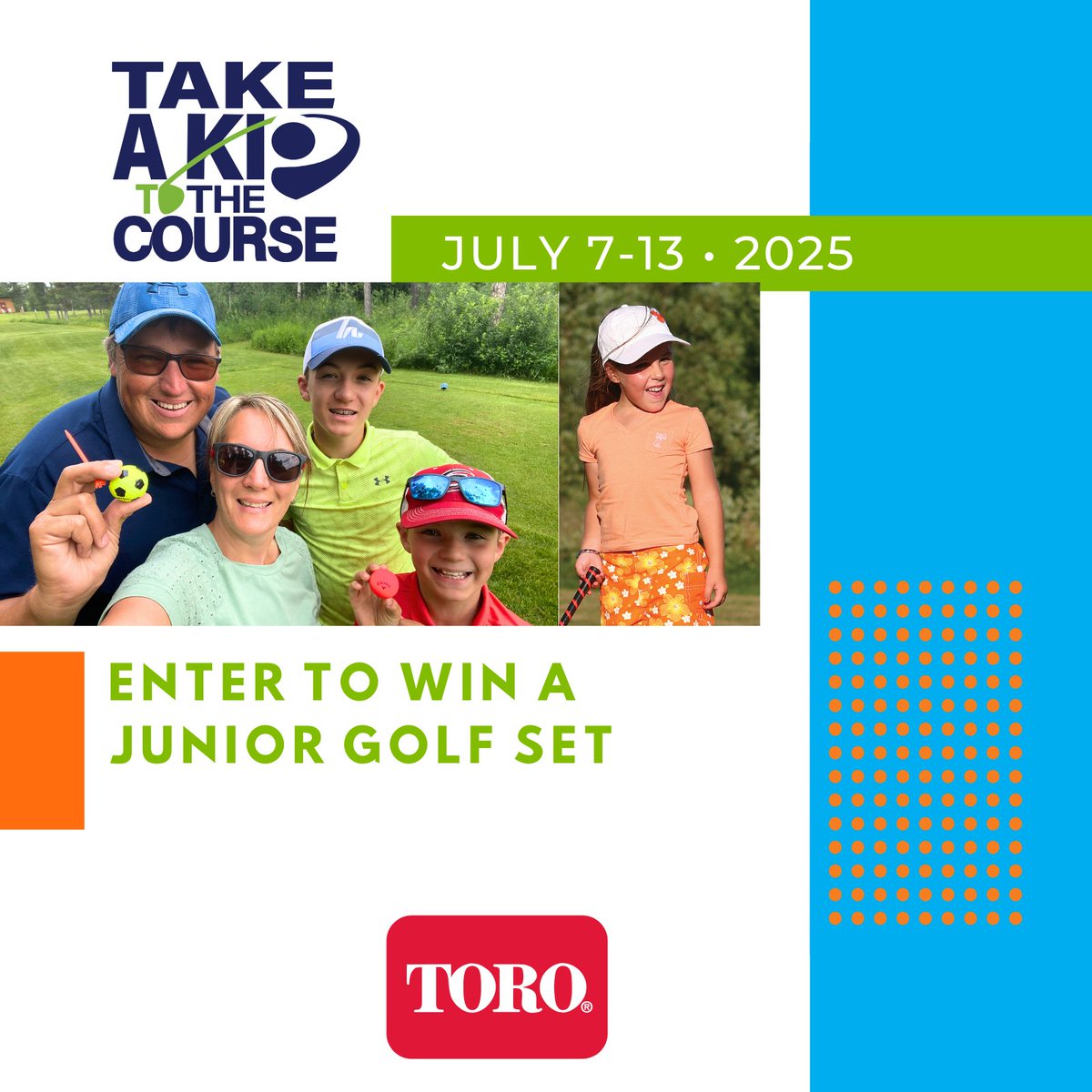 Take a Kid To The Course tweet media