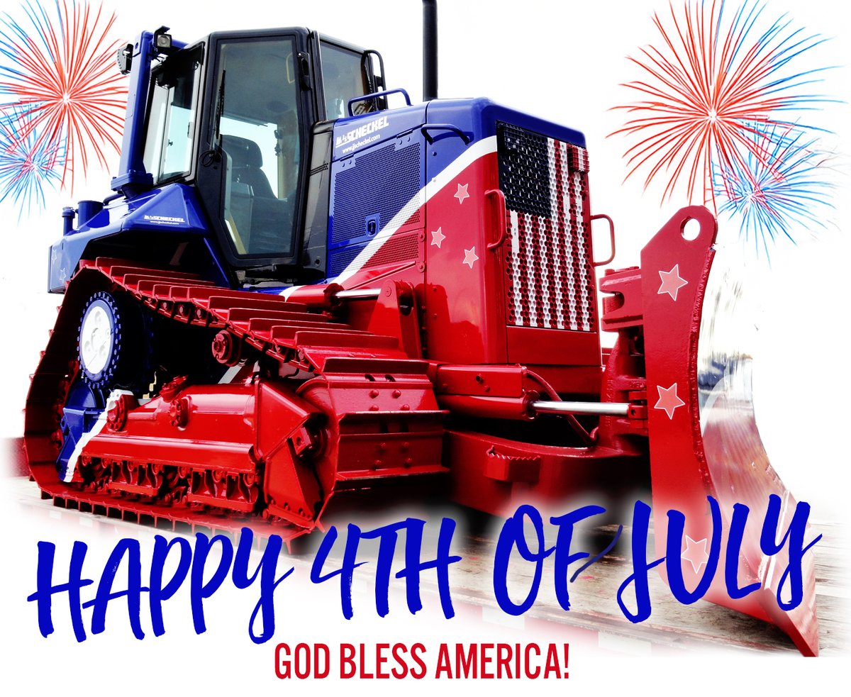 Stars, stripes, and horsepower.

Wishing you all a fun-filled, safe, and flashy 4th of July
weekend! 🇺🇸

#RedWhiteAndBlue #CATD6 #heavyequipment #4thofjuly #independenceday #america #usa #earthmoving #truckandtrailer #toughjobs #excavating #dozer