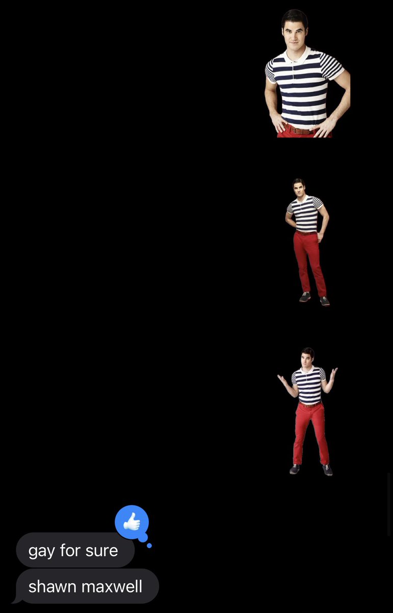 making my sister play the “guess the glee character’s name and sexuality” game