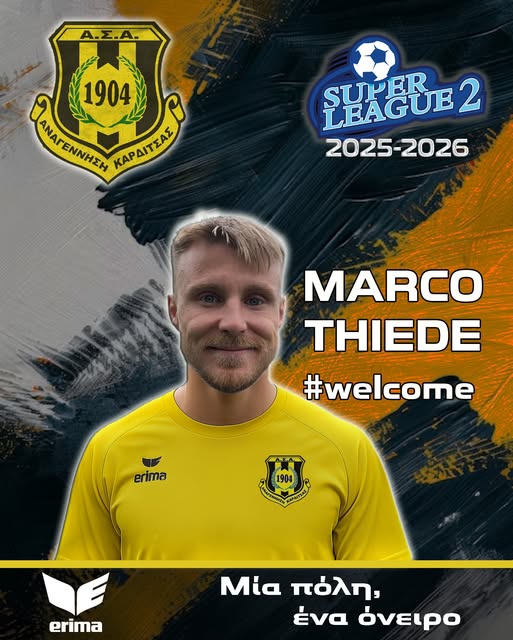 Στην Αναγέννηση Καρδίτσας ο πρώην μπακ χαφ της SV Darmstadt 98, Marko Thiede #sl2 #transfer <a href="/sv98/">SV Darmstadt 98</a> ⤵️
footballleaguenews.gr/paraskinia/ite…