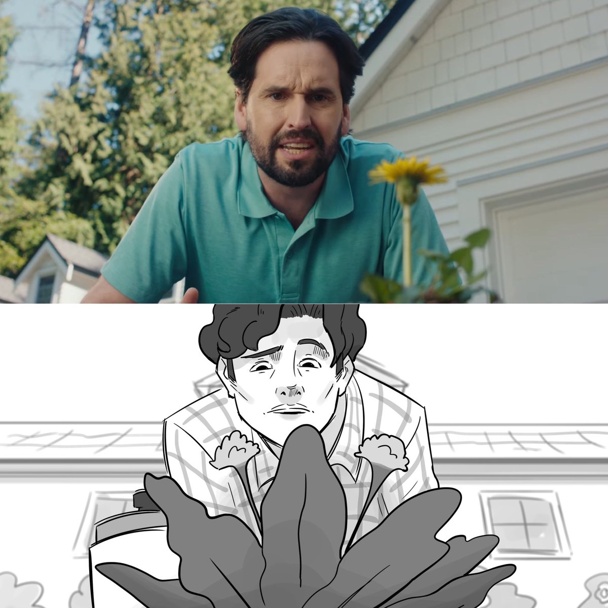 ValiantKai's tweet image. Last year I did a few live-action storyboards for Spurce weed killer commercials. It was a surprise when I was looking for weed killer.
#storyboard #storyboardartist