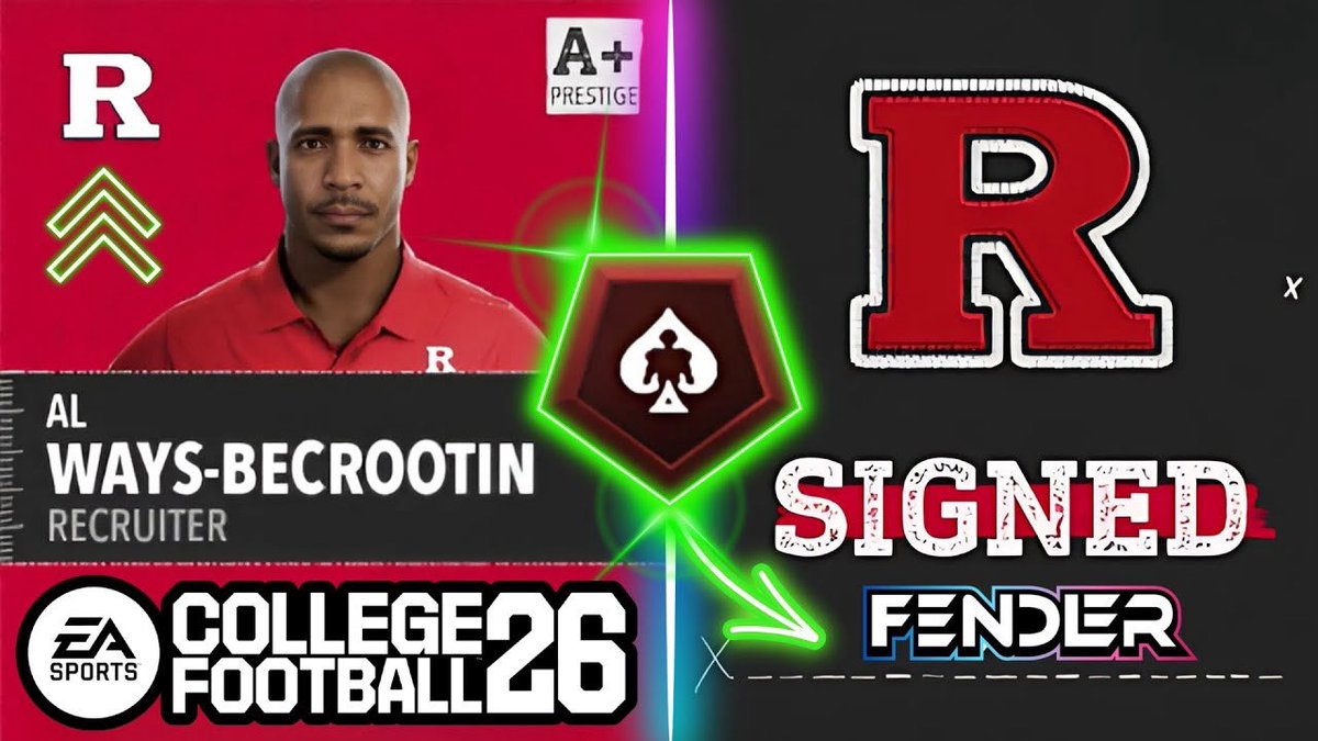 LIVE RIGHT NOW!

My build for the best Recruiter in CFB 26:

🔗⬇️