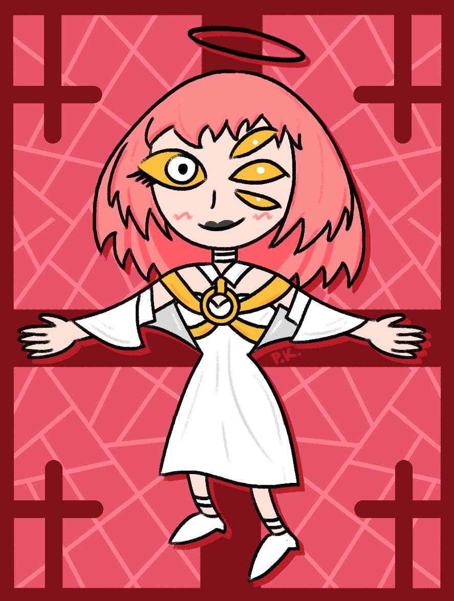 PKDrawsStuff's tweet photo. @Pikapillar @GreenChungus Cutie-fied Mikhaela attack for @Jobamna69! 💝 #artfight2025 https://t.co/7CDjmqLO39