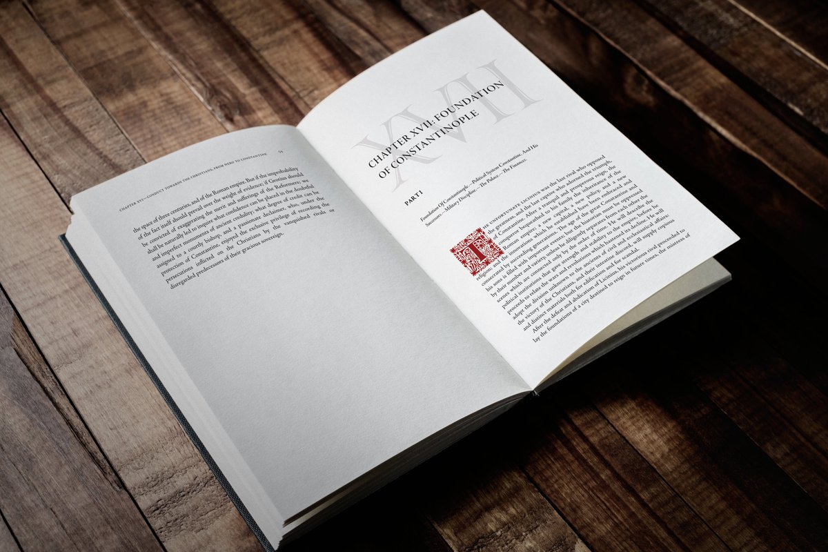 Just released, the second volume of Gibbon's The Decline and Fall of the Roman Empire.

I had the privilege of typesetting the interior of this great book.

You must consume.