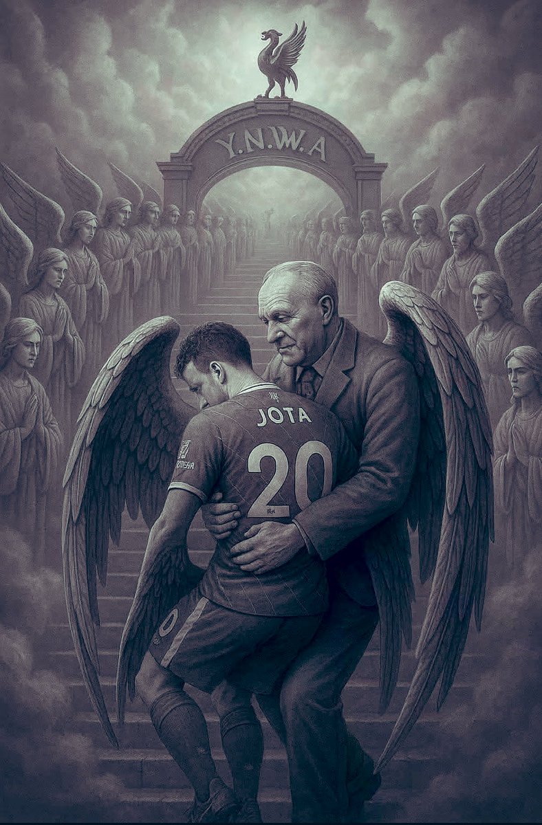 SHAYMEN of Halifax Town (@shaymenfans) on Twitter photo With the passing of <a href="/LFC/">Liverpool FC</a> player Diogo Jota, all the pictures & tributes this for me is the most touching & poignant one of all
The grandfather of Liverpool Bill Shankley& the player together 💔
#LFC #RIPJota #YNWADiogo With the passing of <a href="/LFC/">Liverpool FC</a> player Diogo Jota, all the pictures & tributes this for me is the most touching & poignant one of all
The grandfather of Liverpool Bill Shankley& the player together 💔
#LFC #RIPJota #YNWADiogo