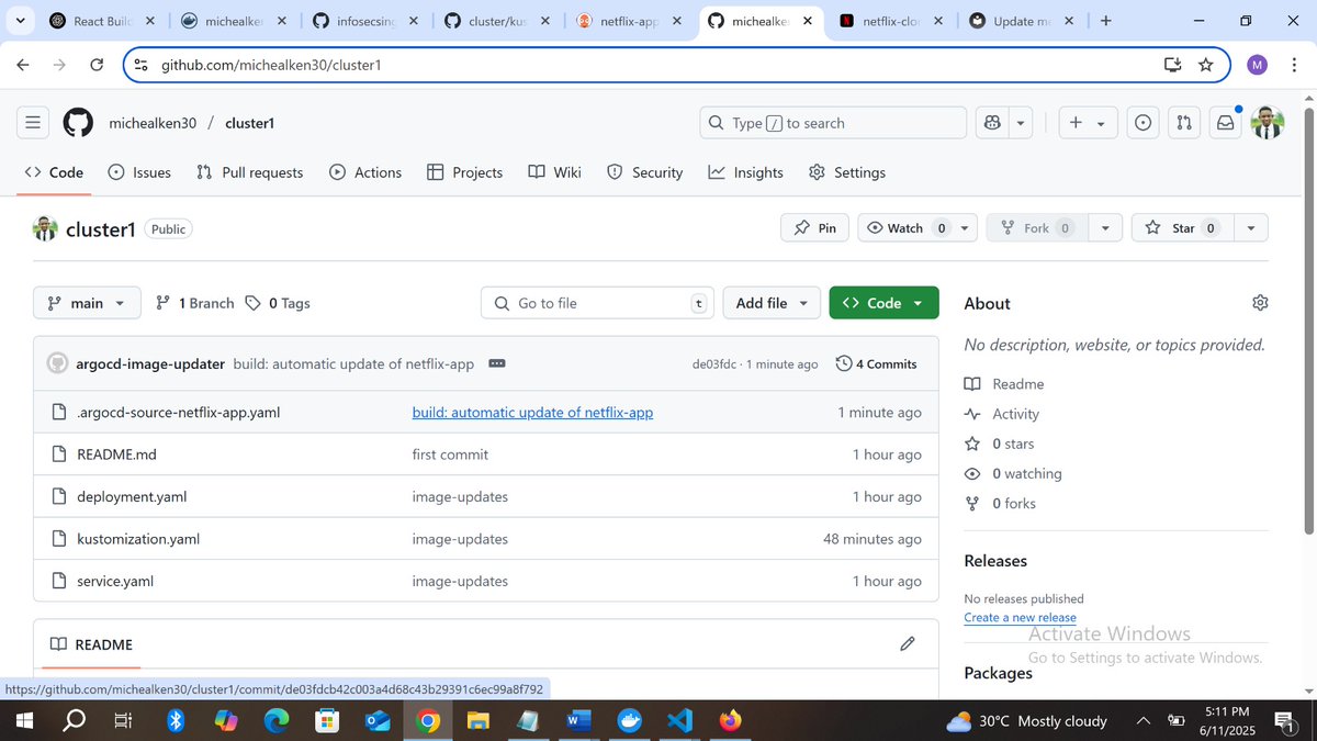 ng_search's tweet image. 𝗛𝗼𝘄 𝗧𝗼 𝗔𝘂𝘁𝗼𝗺𝗮𝘁𝗲 𝗞𝘂𝗯𝗲𝗿𝗻𝗲𝘁𝗲𝘀 𝗜𝗺𝗮𝗴𝗲 𝗨𝗽𝗱𝗮𝘁𝗲𝘀 𝗨𝘀𝗶𝗻𝗴 𝗔𝗿𝗴𝗼 𝗖𝗗 𝗜𝗺𝗮𝗴𝗲 𝗨𝗽𝗱𝗮𝘁𝗲𝗿.

Hey DevOps learners and professionals.
 
Are you tired of writing shell scripts to update Kubernetes manifests in your CI pipeline? In this thread, 👇