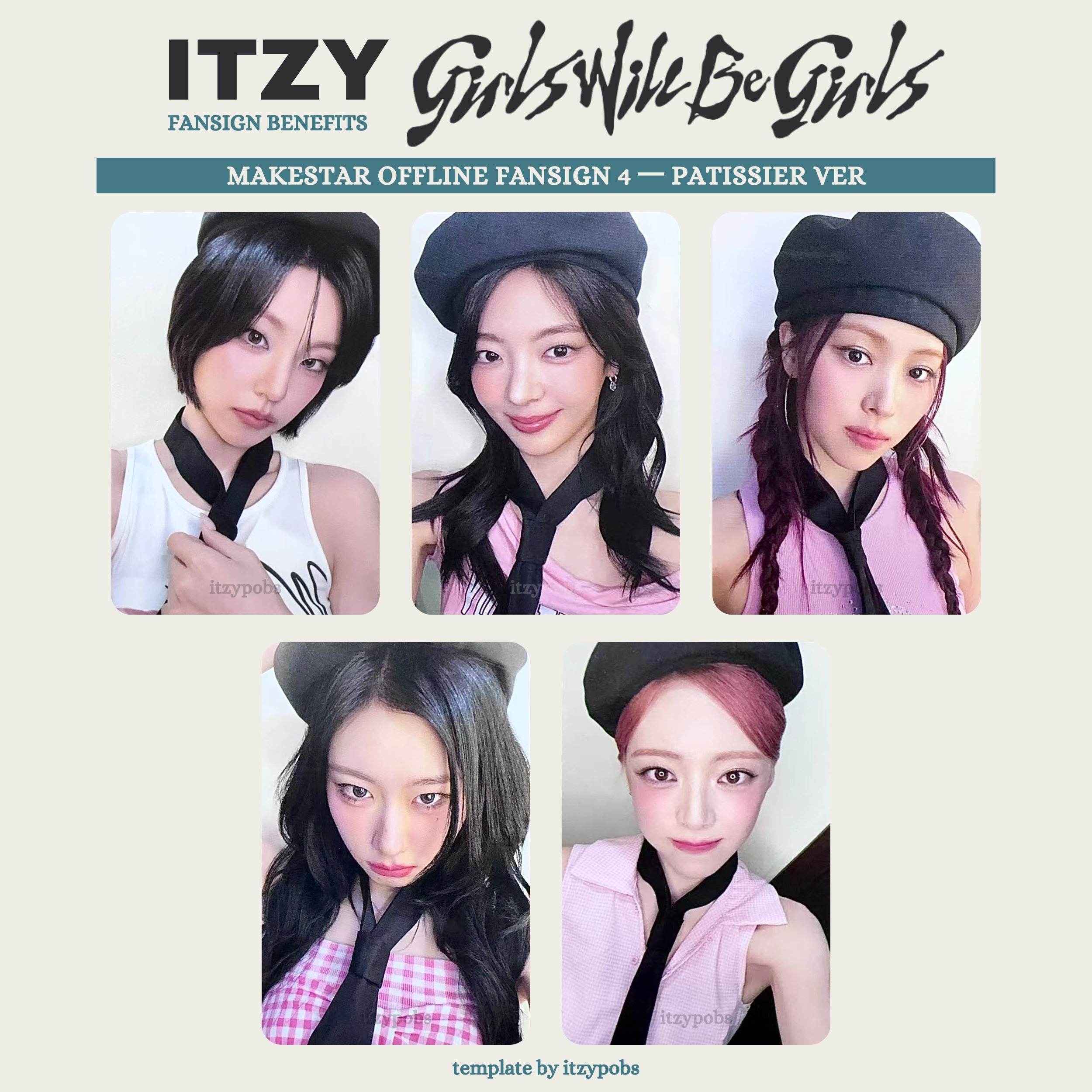 itzy GWBG makestar 1.0 サイン会 emoji 5枚セット MAKESTAR JAPAN (@MAKESTAR_JAPAN): 
