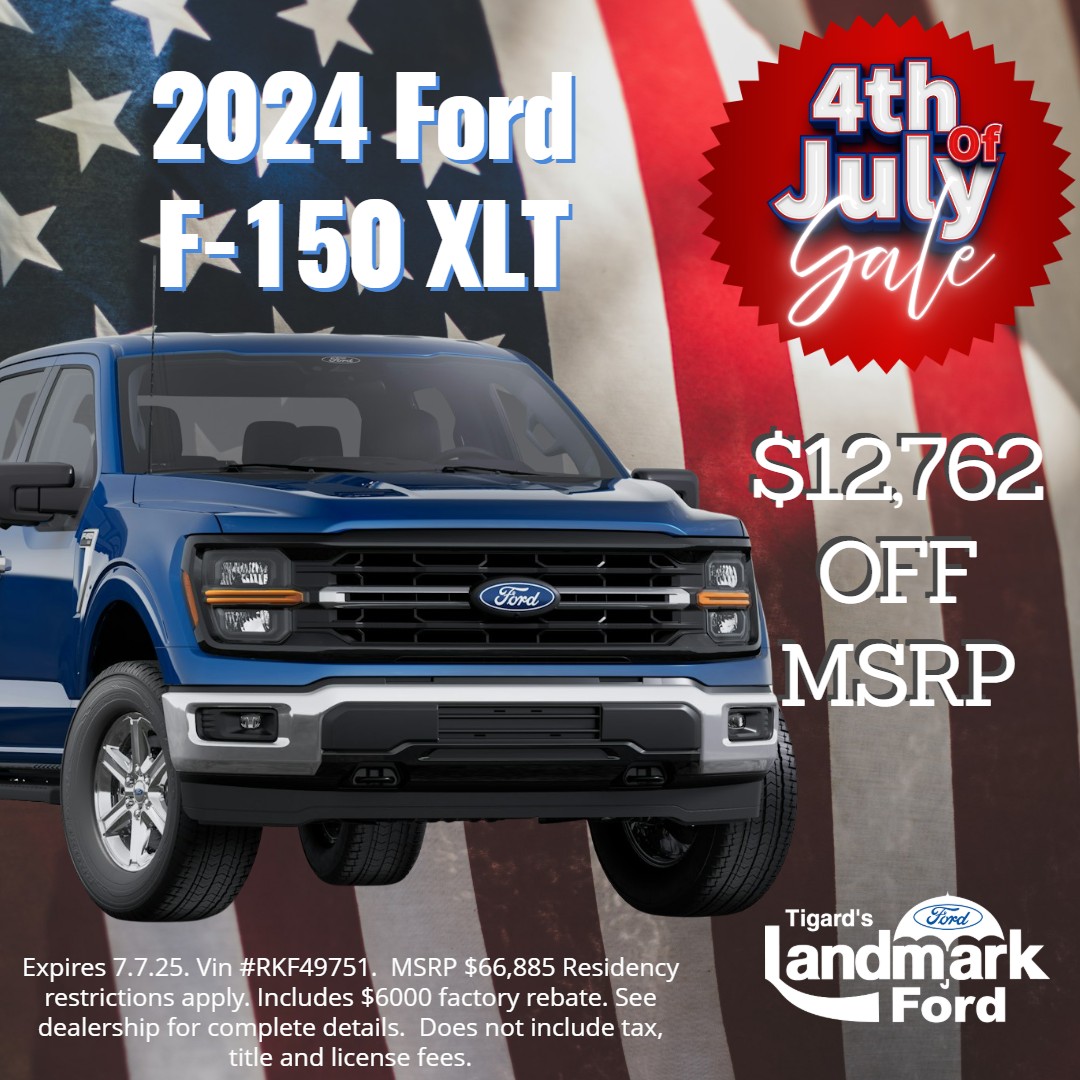 Landmark_Ford's tweet photo. 🎆 Red, White &amp; Vroom! 
Celebrate freedom and big savings this 4th of July with our Ford Independence Sales Event!
🔥 Special offers on select Ford Trucks &amp; SUVs
💥 $1,000 Bonus Cash for military personnel
🎉 Limited-time deals you won’t want to miss
Offers end July 7th! https://t.co/rQkd3i4Csv