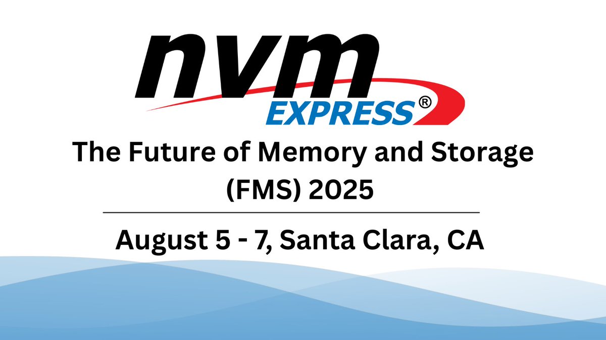NVM Express, Inc. (@nvmexpress) on Twitter photo Attending <a href="/flashmem/">FMS: the Future of Memory and Storage</a> 2025 #FMS25? Join #NVMExpress for our annual sponsored speaker track to explore the latest #NVMe features, use cases and applications for your #datacenter. View the full speaker track agenda on our website: bit.ly/439SdVU Attending <a href="/flashmem/">FMS: the Future of Memory and Storage</a> 2025 #FMS25? Join #NVMExpress for our annual sponsored speaker track to explore the latest #NVMe features, use cases and applications for your #datacenter. View the full speaker track agenda on our website: bit.ly/439SdVU