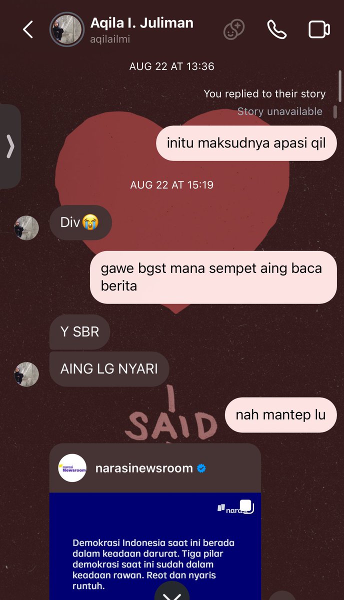 Braskaraa's tweet photo. setelah dari 2017 emg firstmovenya nanyain tentang demokrasi ya😂 @bosenjadiaqila https://t.co/urOMfScb2S