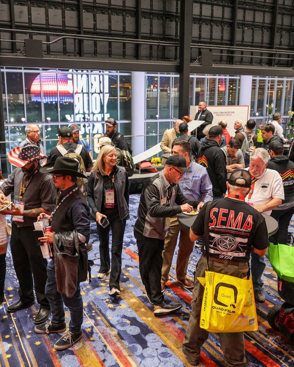 Inside and out the SEMA Show is packed! Be part of the 160,000+ attendees that walk through the halls each November! Get ready at semashow.com.
