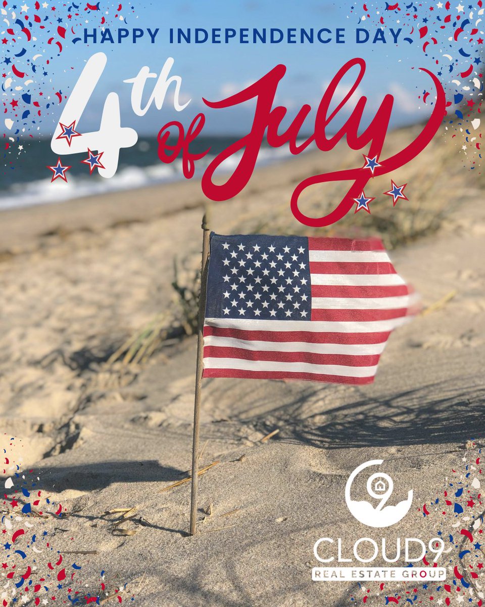 🇺🇸 🇺🇸 🇺🇸 🇺🇸 🇺🇸 🇺🇸 🇺🇸 🇺🇸 🇺🇸 🇺🇸 🇺🇸 🇺🇸 🇺🇸

#HappyIndependenceDay #JulyFourth #USA #Cloud9RealEstateGroup